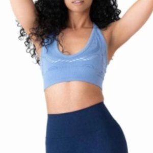 Balance Athletica Tranquility Crochet Bra, Sky XL